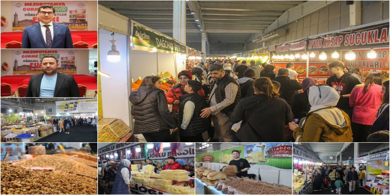 Diyarbakır’da bu yıl 7'ncisi düzenlenen yöresel lezzetler fuarı başladı
