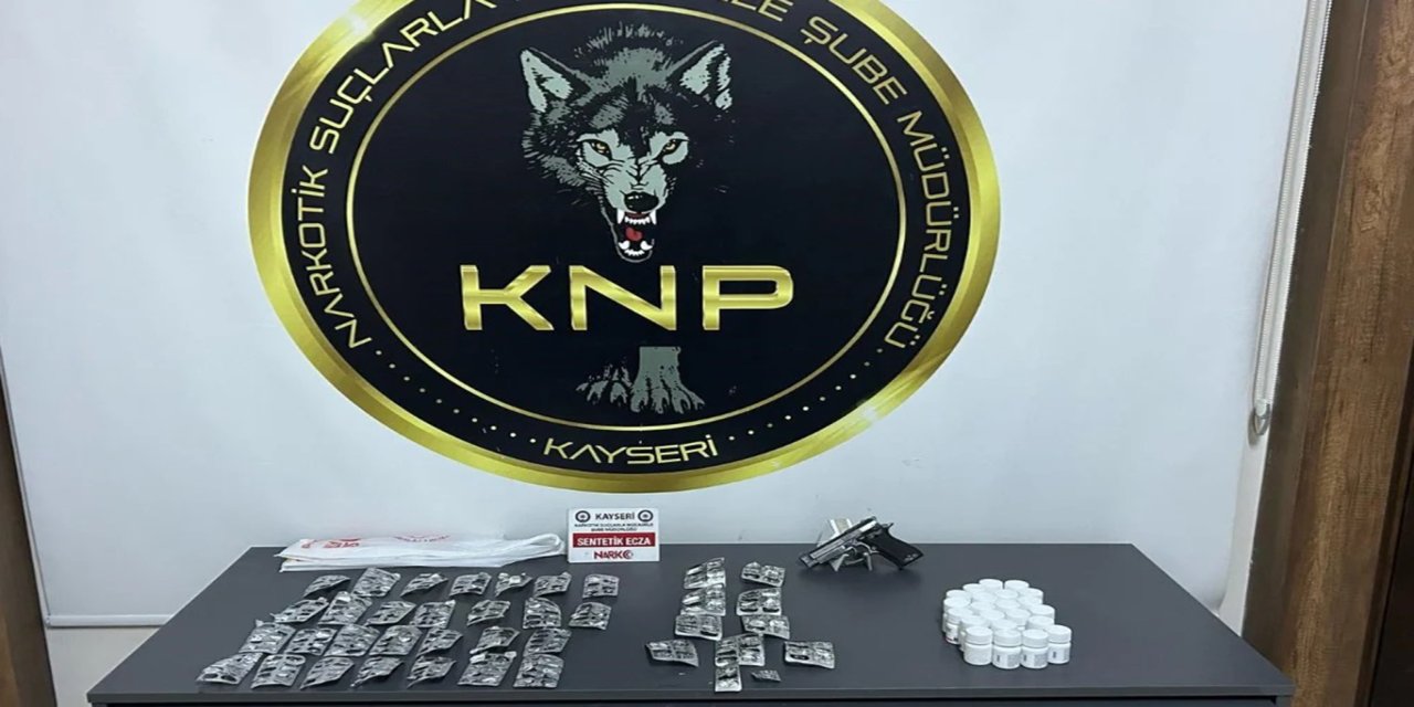 Kayseri'de uyuşturucu operasyonu: 3 gözaltı