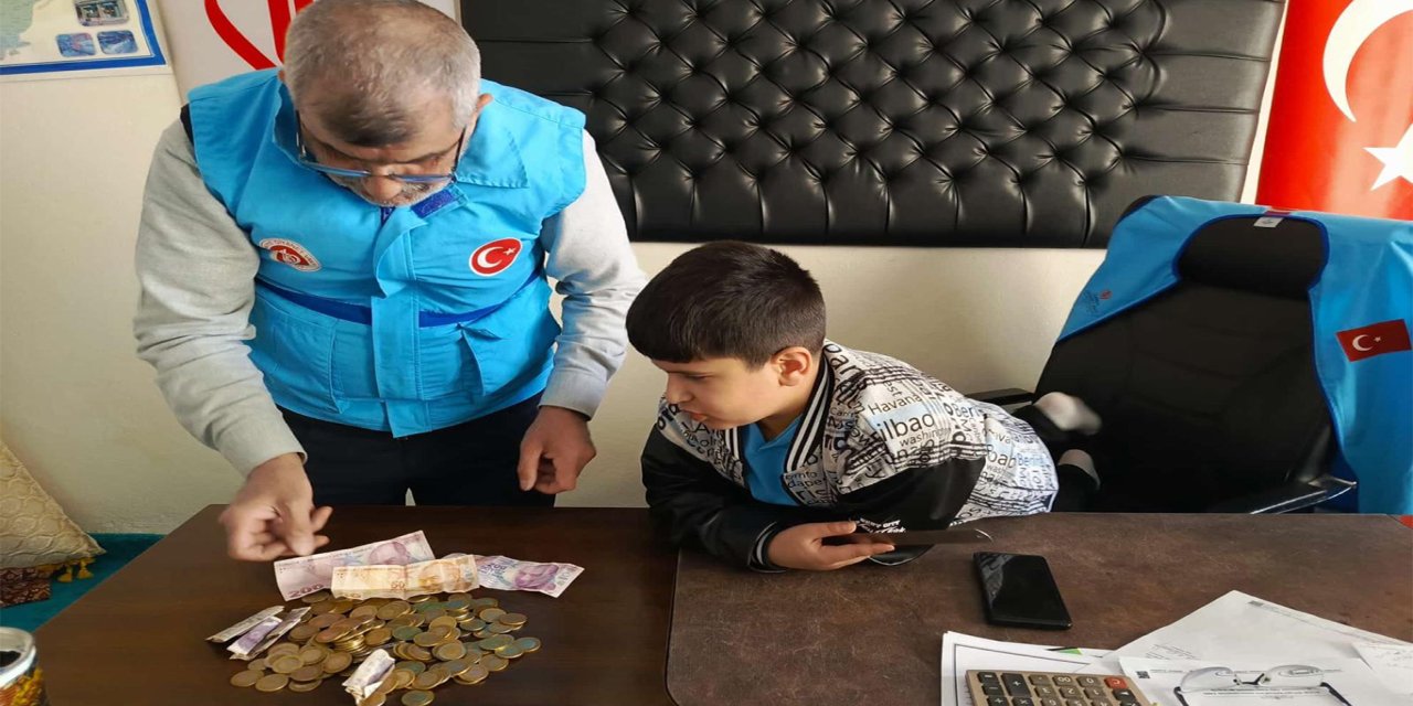 Şanlıurfa’da miniklerden Gazze'deki akranları için örnek davranış
