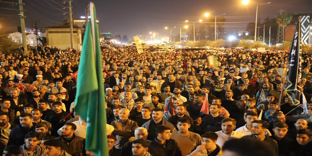 Adanalılar Gazze için bir araya geldi