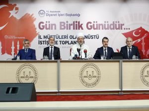 İl Müftüleri Olağanüstü İstişare Toplantısı Sonuç Bildirgesi