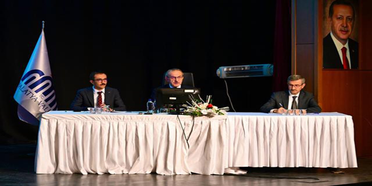 Malatya'da İl Koordinasyon ve İl İdare Şube Başkanları Toplantısı gerçekleştirildi