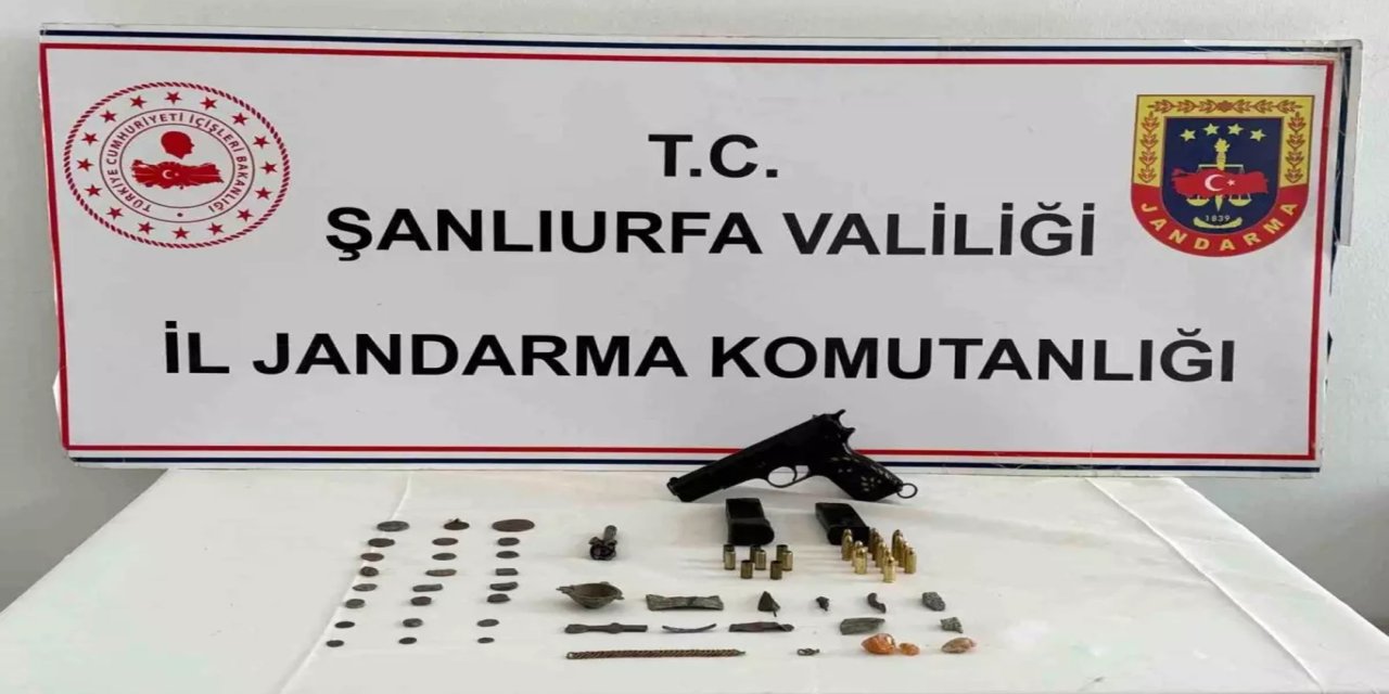 Şanlıurfa'da tarihi eser operasyonu: 2 gözaltı