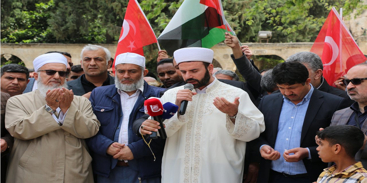 Şanlıurfa’da Gazze için dört dilde dua programı düzenlendi