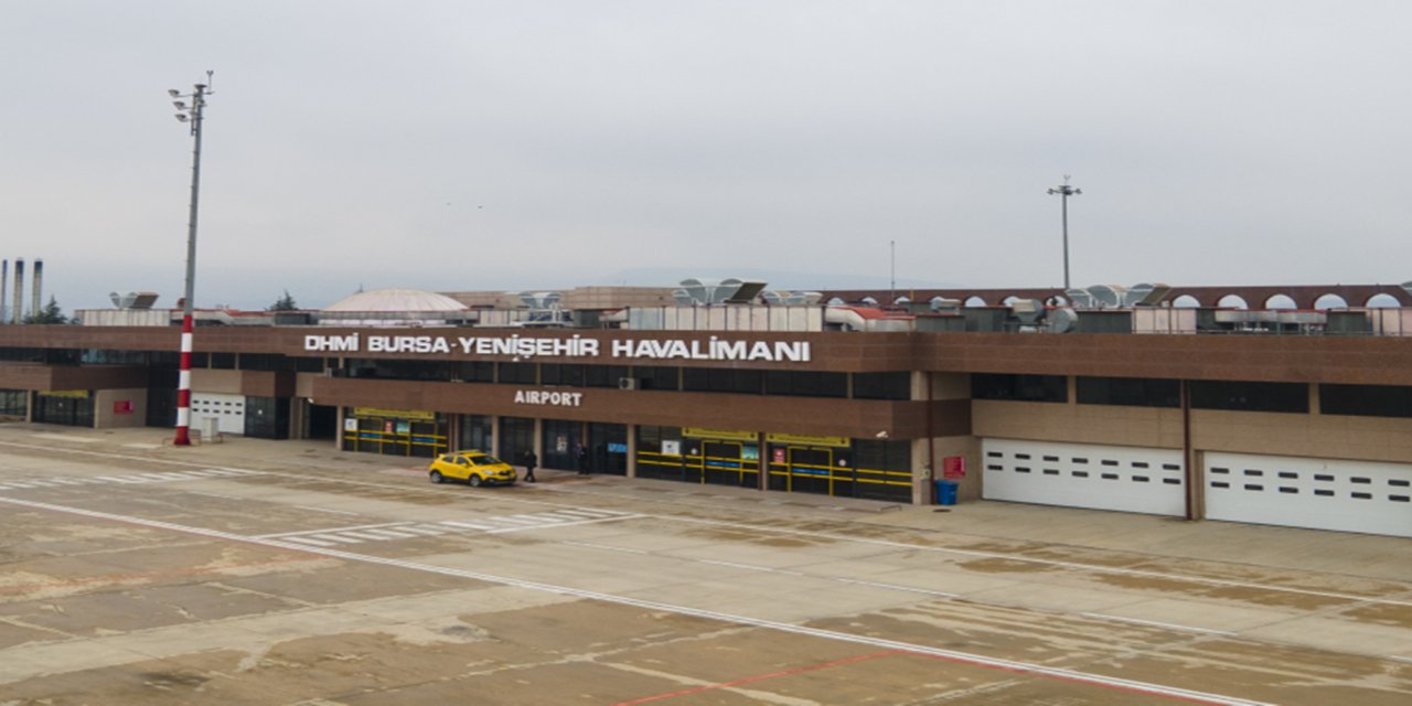 Bursa Yenişehir Havalimanı'nda 13 bin 362 yolcuya hizmet verildi