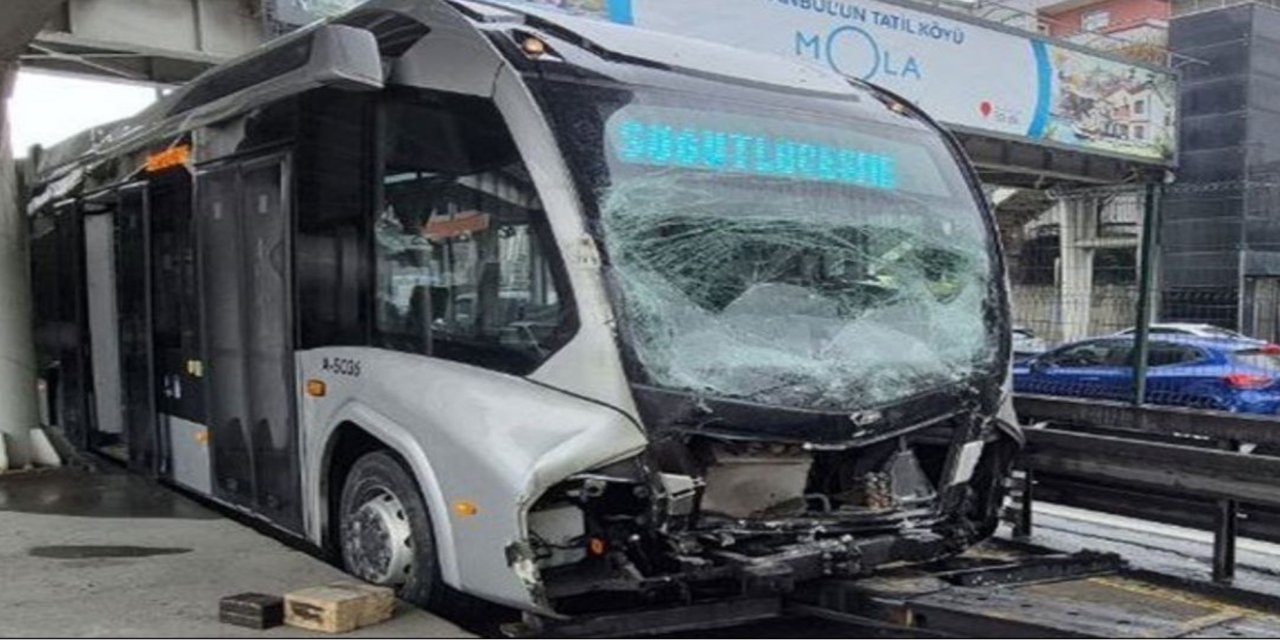 Avcılar’da metrobüs kazası: 2’si çocuk 21 yaralı
