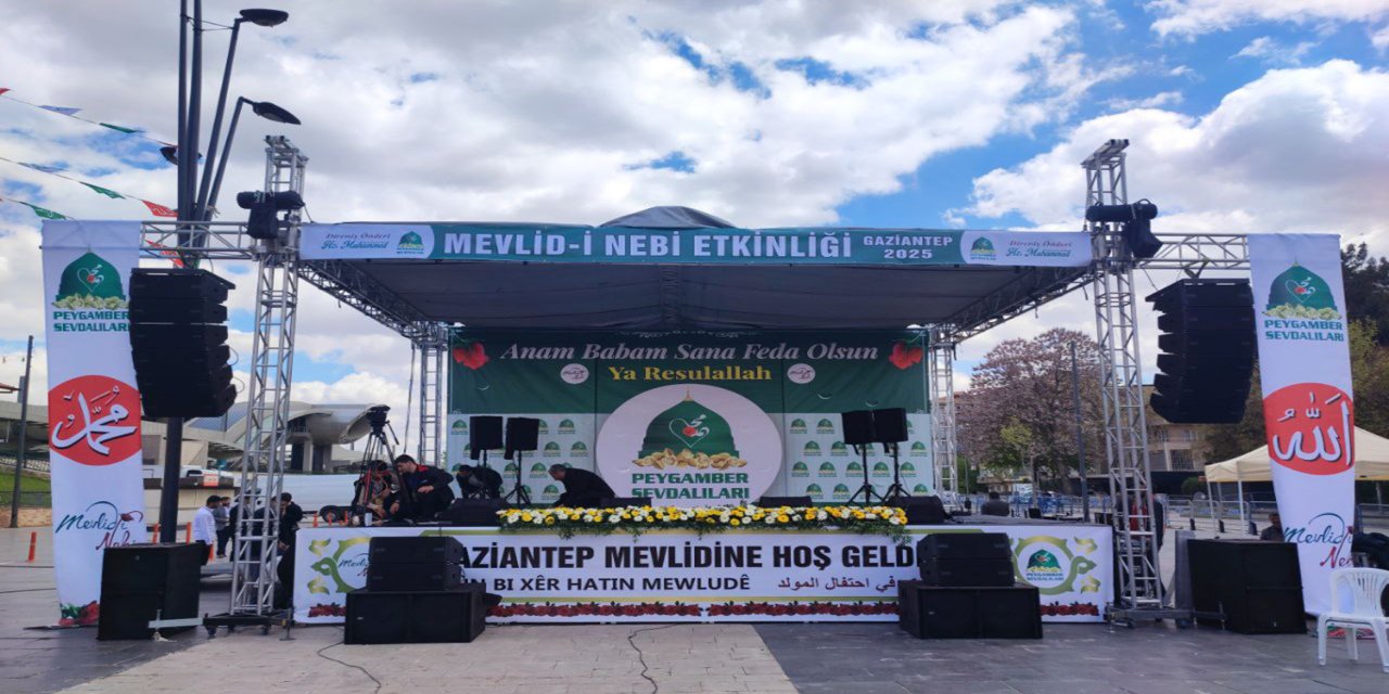 Gaziantep’te Mevlid-i Nebi heyecanı: İman, aşk ve coşku buluşuyor
