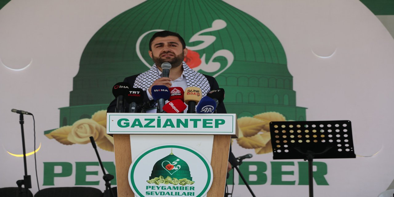 Gaziantep Peygamber Sevdalıları Derneği Başkanı Yaçin: Gazze’nin yalnızlığına son verin