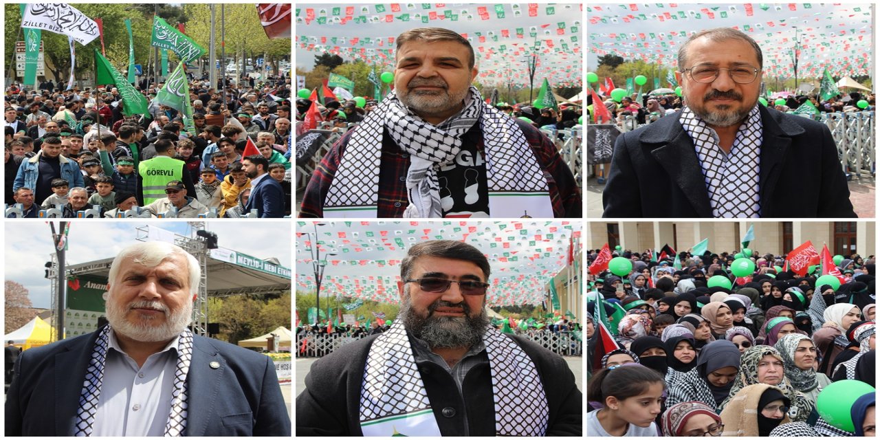 Gaziantep'te Peygamber sevdası Gazze direnişiyle bütünleşti