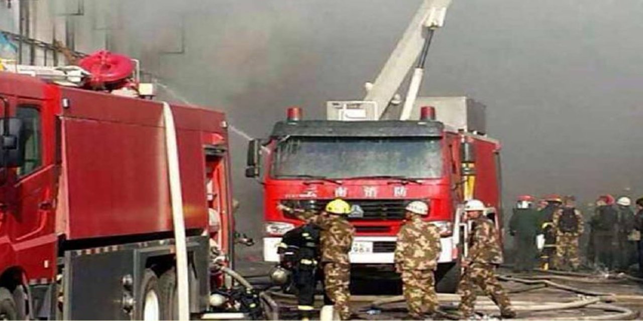 Çin'de dükkan yangını: 8 ölü
