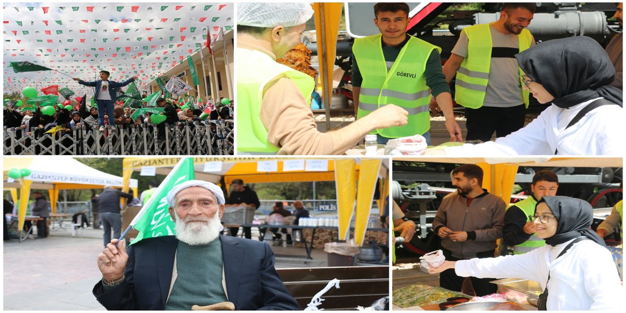 Gaziantep'te Peygamber Sevdası engel tanımadı
