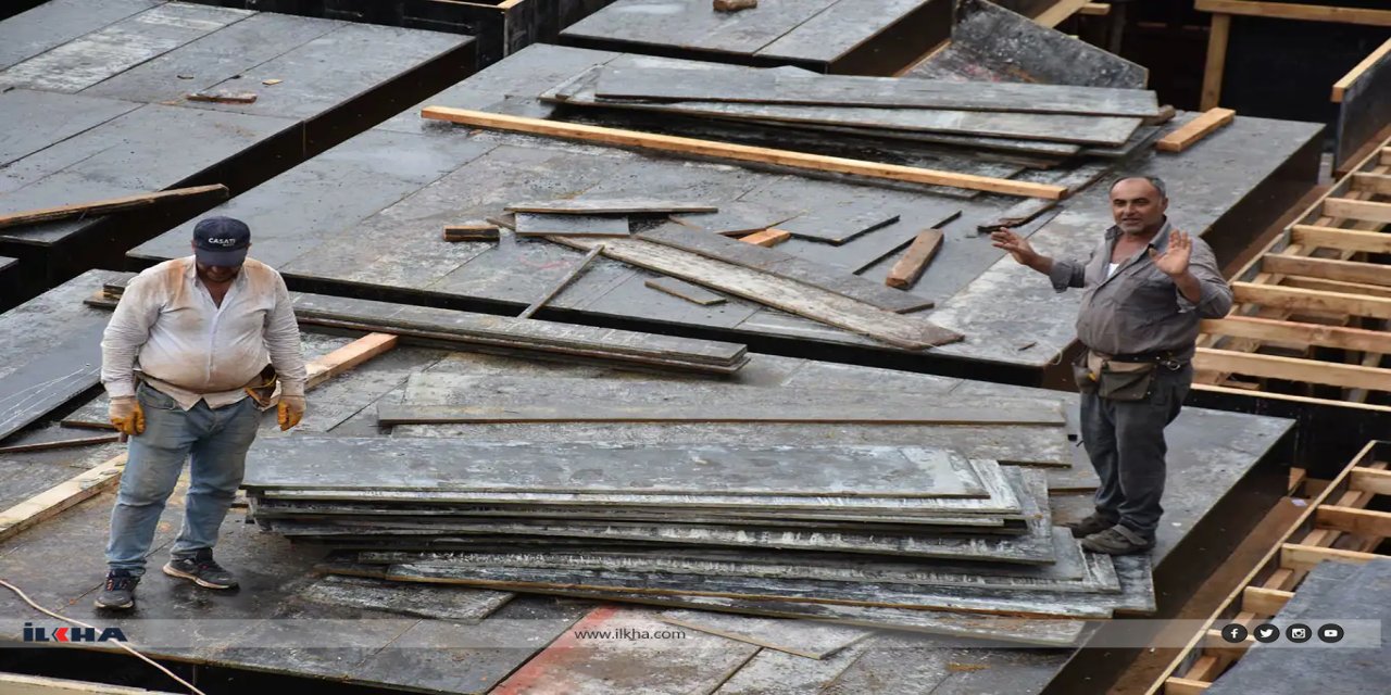 İnşaat sektöründe yıllık artış yüzde 12,7'yi buldu