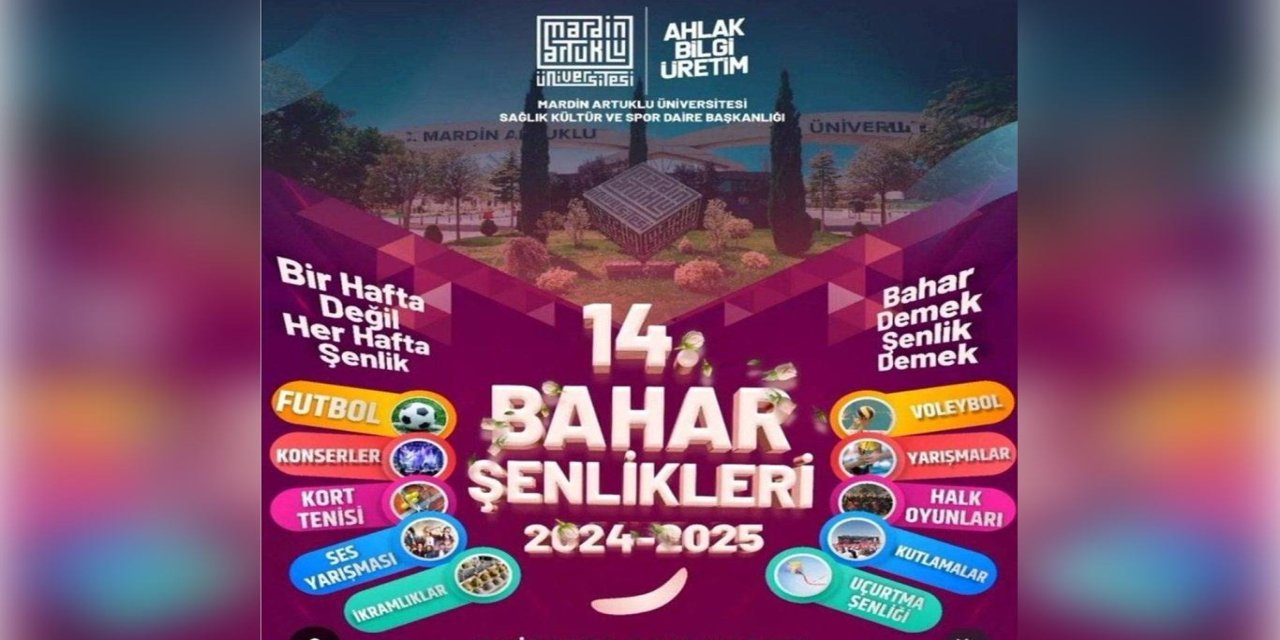 Gazze'de soykırım sürerken Artuklu Üniversitesi'nin düzenlediği "Bahar Şenlikleri" tepki çekti