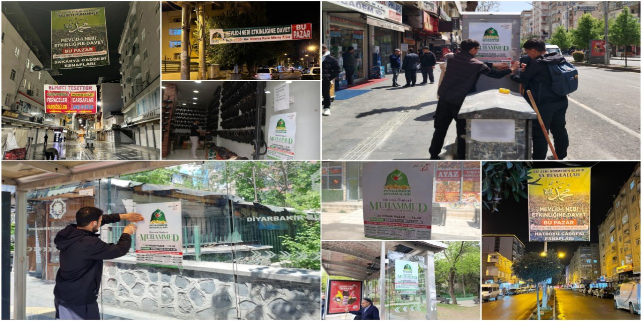 Diyarbakır'da Mevlid-i Nebi etkinliği için geri sayım başladı