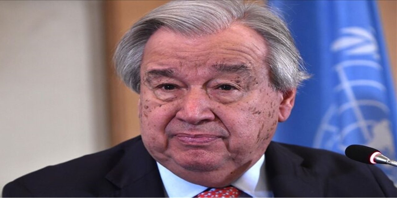 Guterres: Gazze'nin yüzde 70’i zorunlu göç altında