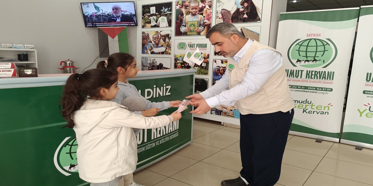 Ramanlı kardeşlerden Gazze'ye anlamlı yardım