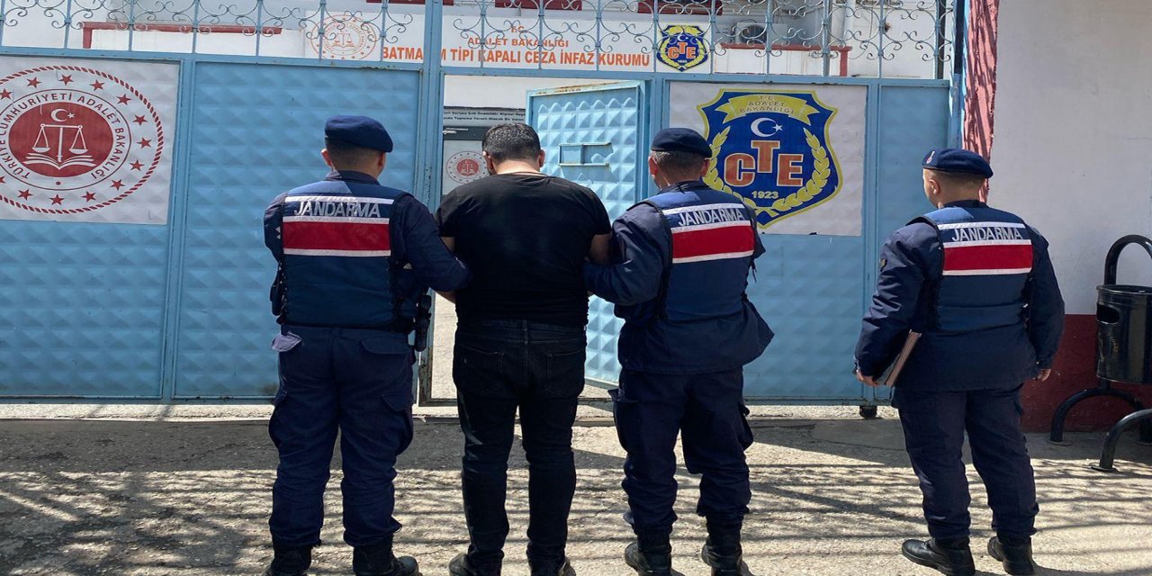 Batman'da firari hükümlü operasyonla yakalandı