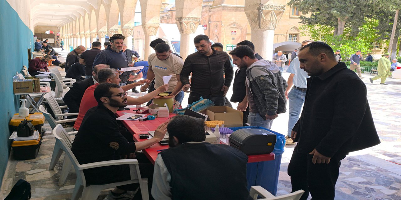 Cuma namazı sonrası kan bağışı
