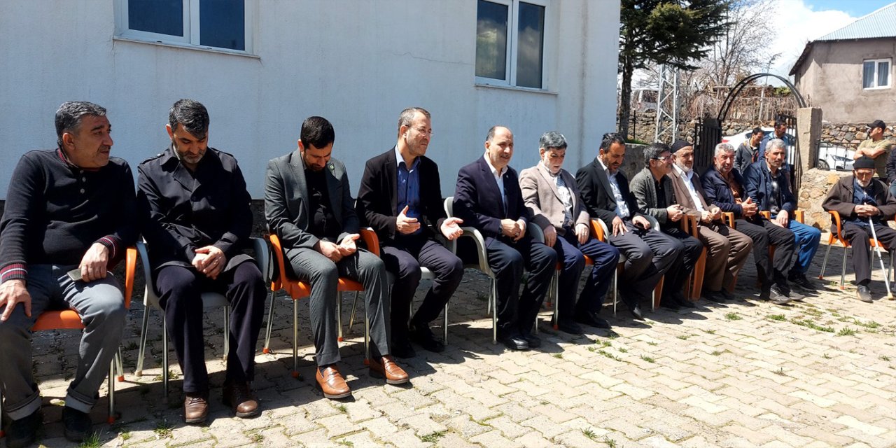 HÜDA PAR heyetinden Emtağ köyü'ne ziyaret