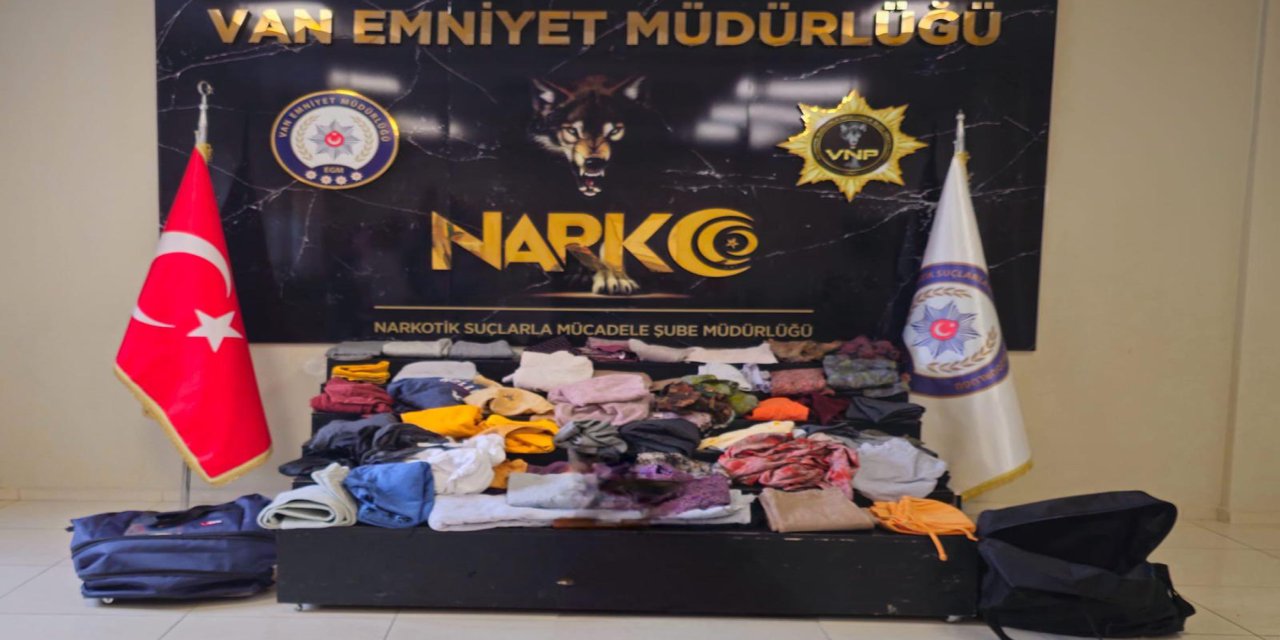 Van'da 32 kilogram metamfetamin ele geçirildi