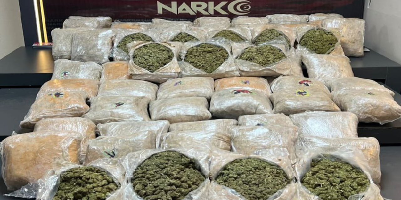 Batman'da uyuşturucu operasyonu: 39 kilo skunk ele geçirildi