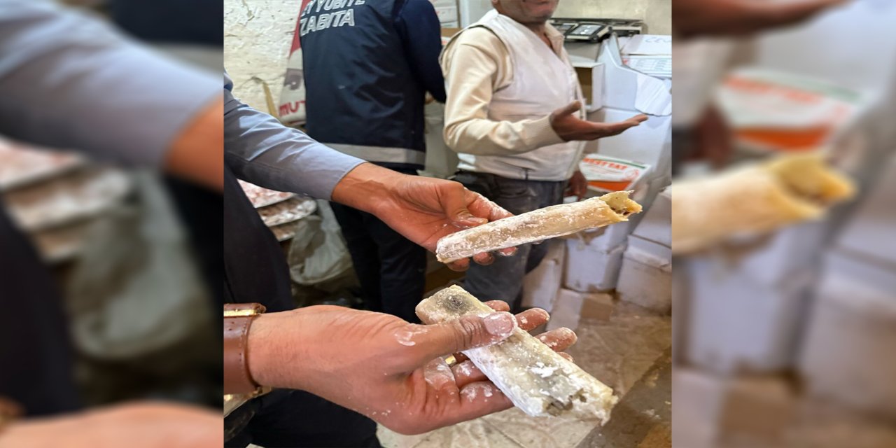 Şanlıurfa'da 2 ton küflenmiş lokum ele geçirildi