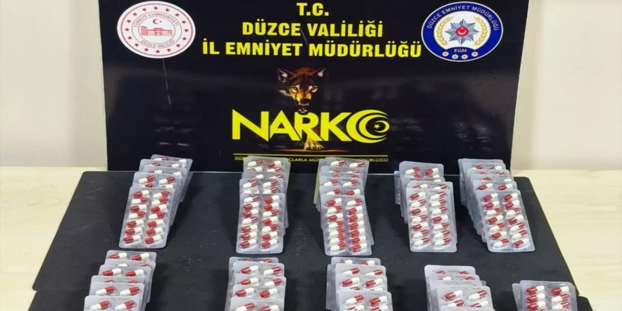 Düzce'de uyuşturucu operasyonu: 3 tutuklama