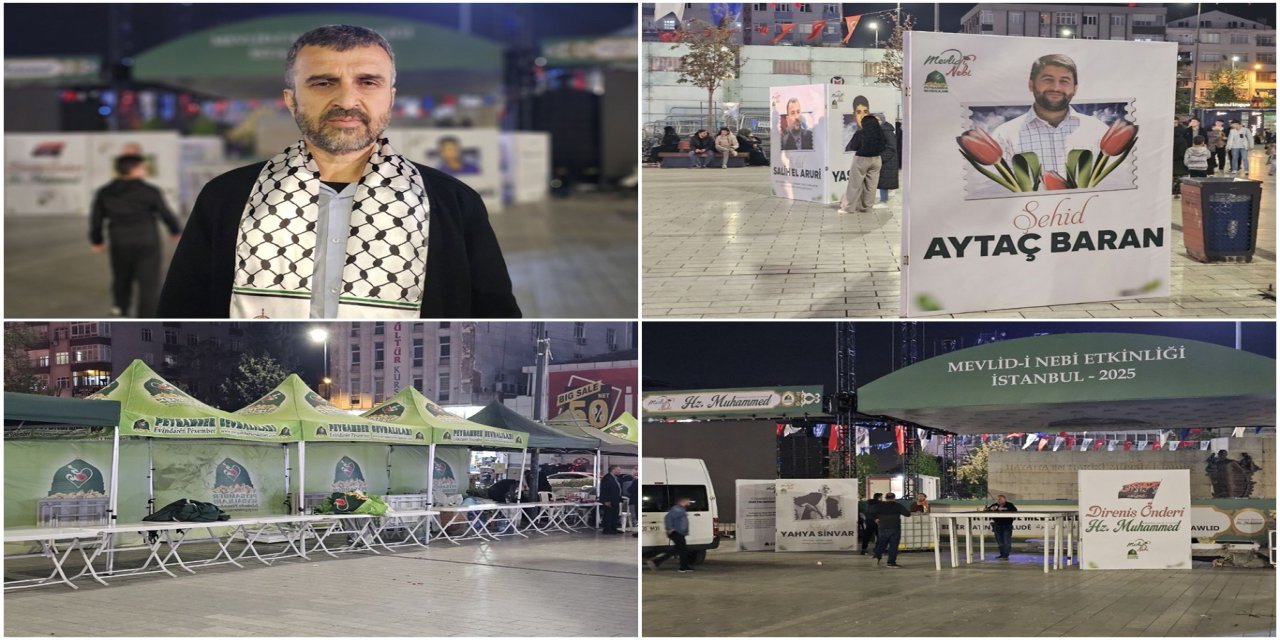 İstanbul'da "Mevlid-i Nebi" etkinliği için son hazırlıklar yapılıyor