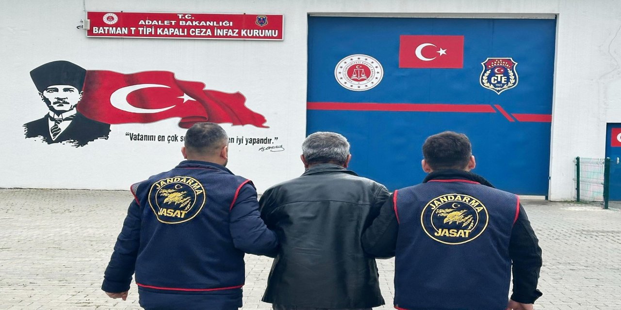 Batman'da 42 yıl hapis cezası bulunan firari yakalandı