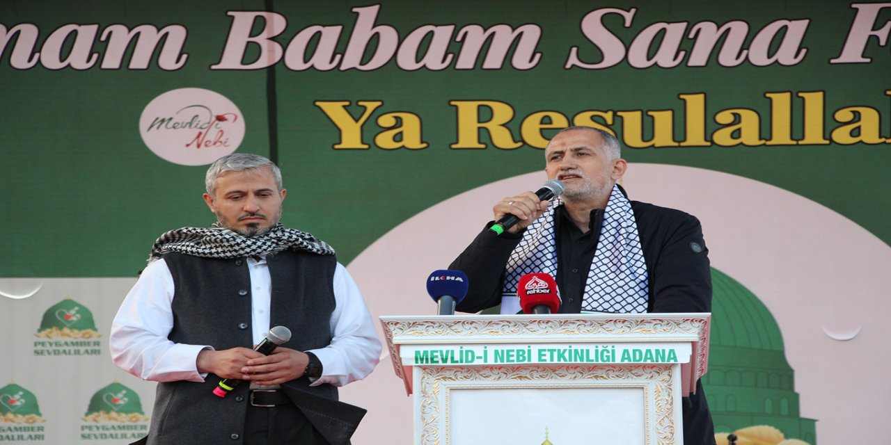 HAMAS Yetkilisi Adana’da konuştu: "Gazze’nin çocukları ümmetten yardım bekliyor"