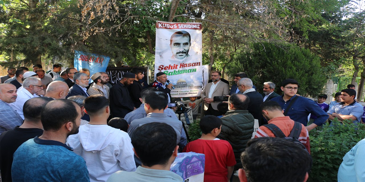 Şehit Hasan Saklanan mezarı başında dualarla anıldı