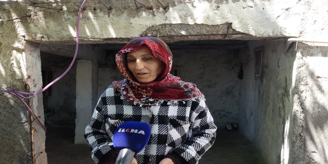 Mardin'de bir anne, çocuklarıyla karanlığa direniyor