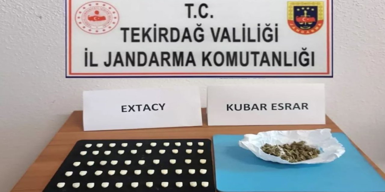 Tekirdağ'da uyuşturucu operasyonu: 5 kişi gözaltında