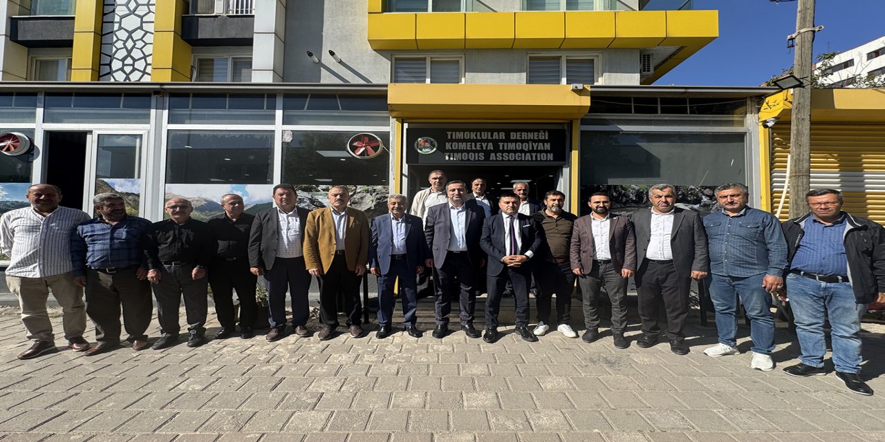 Milletvekili Ramanlı'dan Tımoklular Derneği'ne ziyaret
