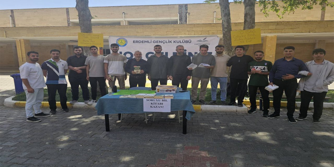 Şanlıurfa’da "Soruyu bil, kitabı kazan" etkinliğine yoğun ilgi