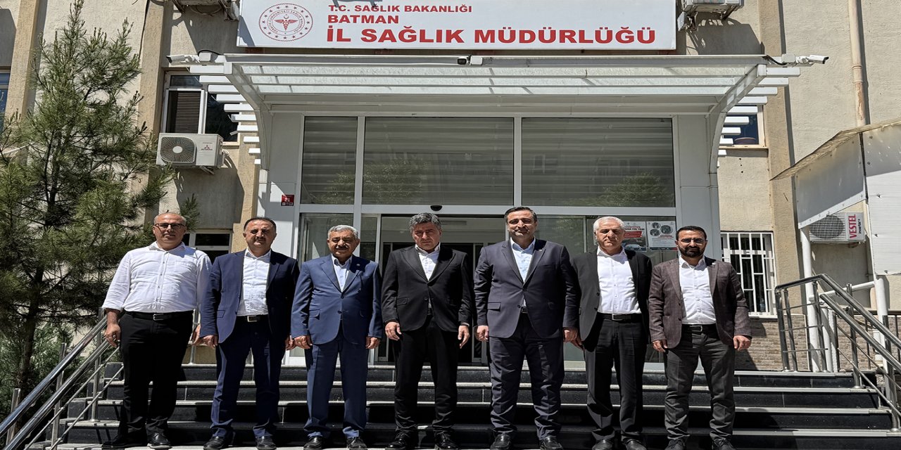 Ramanlı'dan İl Sağlık Müdürü Solmaz'a ziyaret
