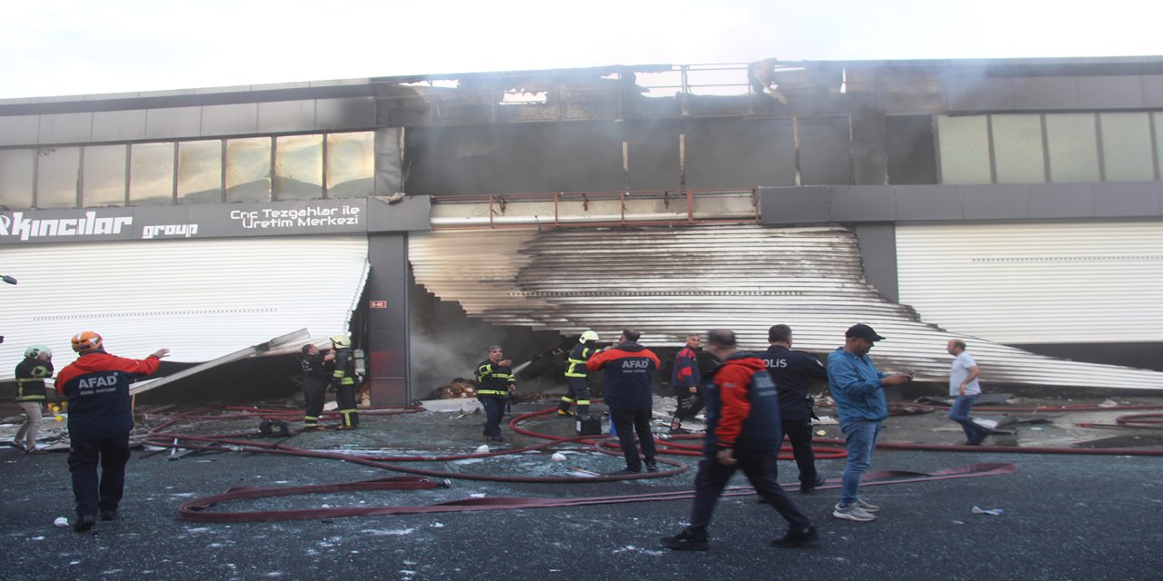 Diyarbakır'da sanayi sitesinde patlama