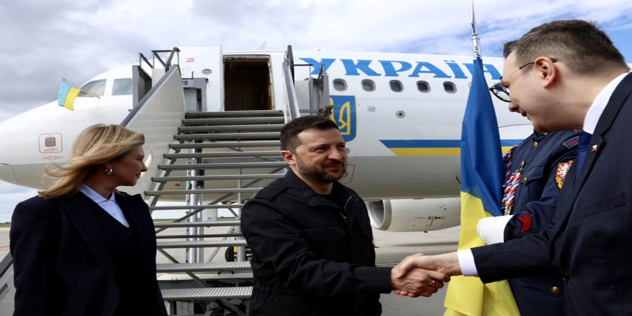 Ukrayna Devlet Başkanı Zelenski’den Çekya’ya ziyaret