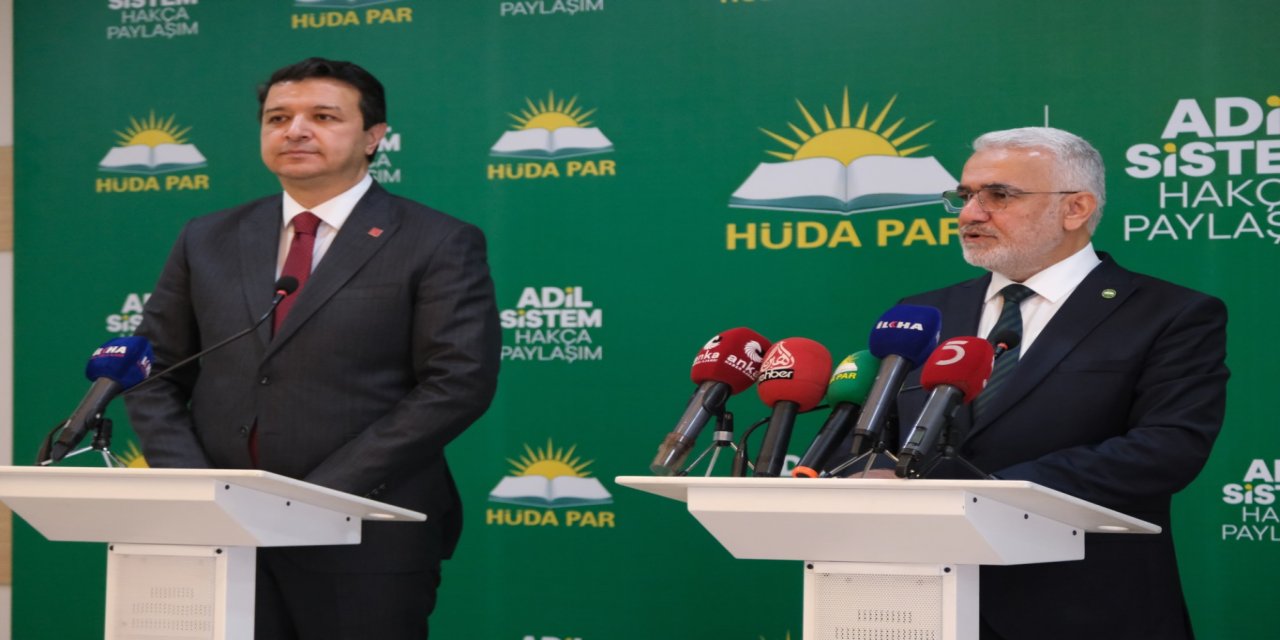 Saadet Partisi'nden HÜDA PAR'dan Ziyaret