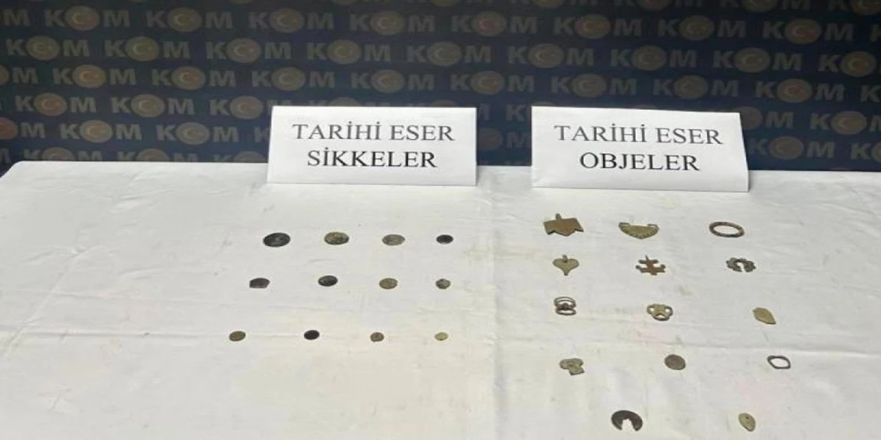 Karabük'te tarihi eser operasyonu