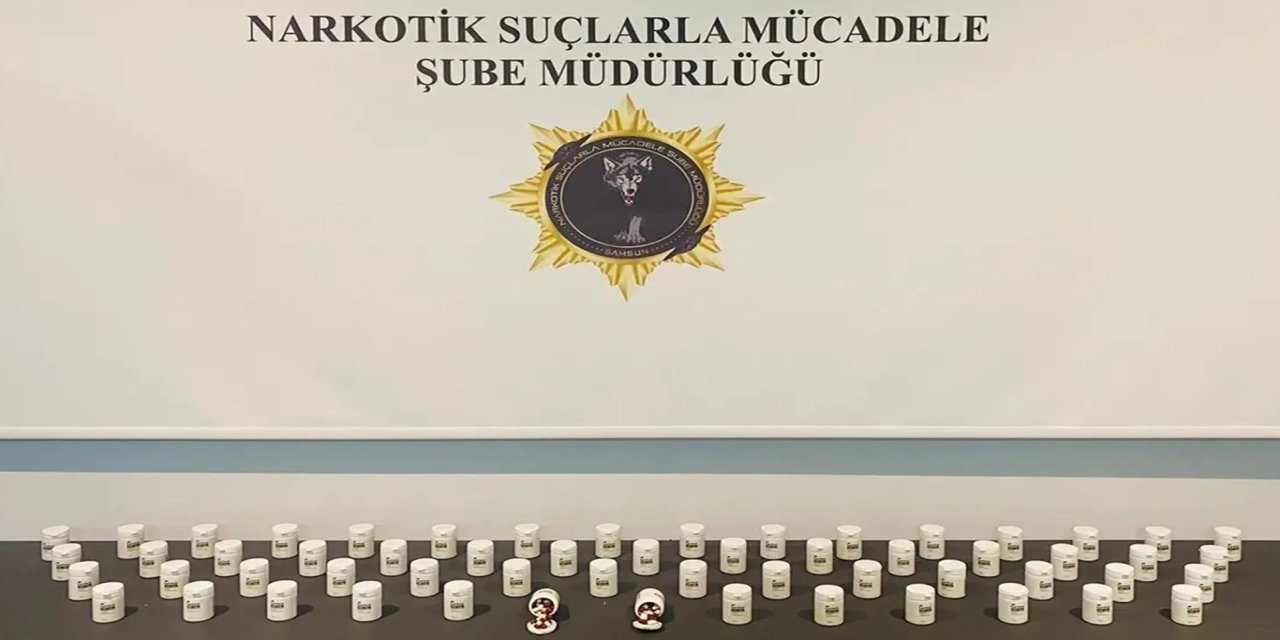 Samsun'da uyuşturucu operasyonu: 2 gözaltı