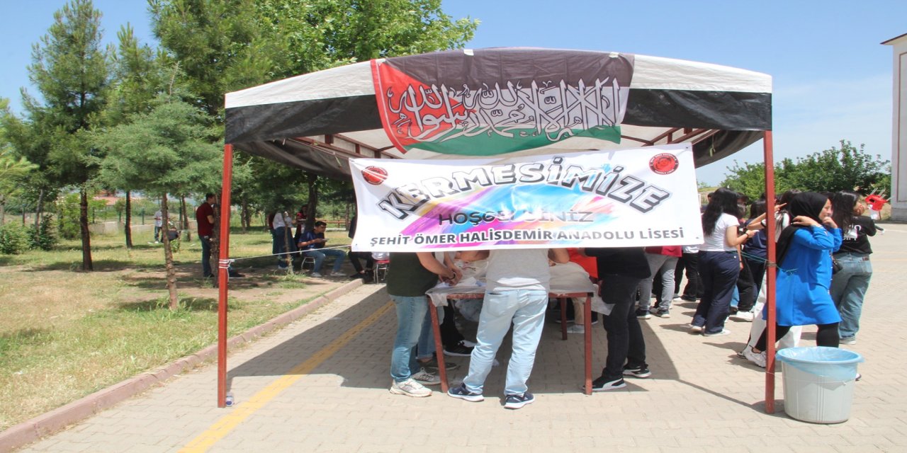 Batman'da Gazze ile dayanışma kermesi düzenlendi
