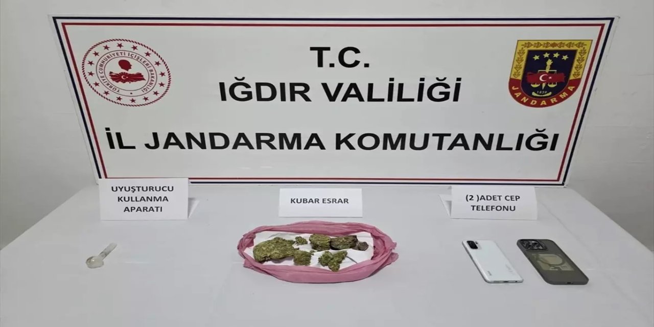 Iğdır'da uyuşturucu operasyonu: 2 gözaltı