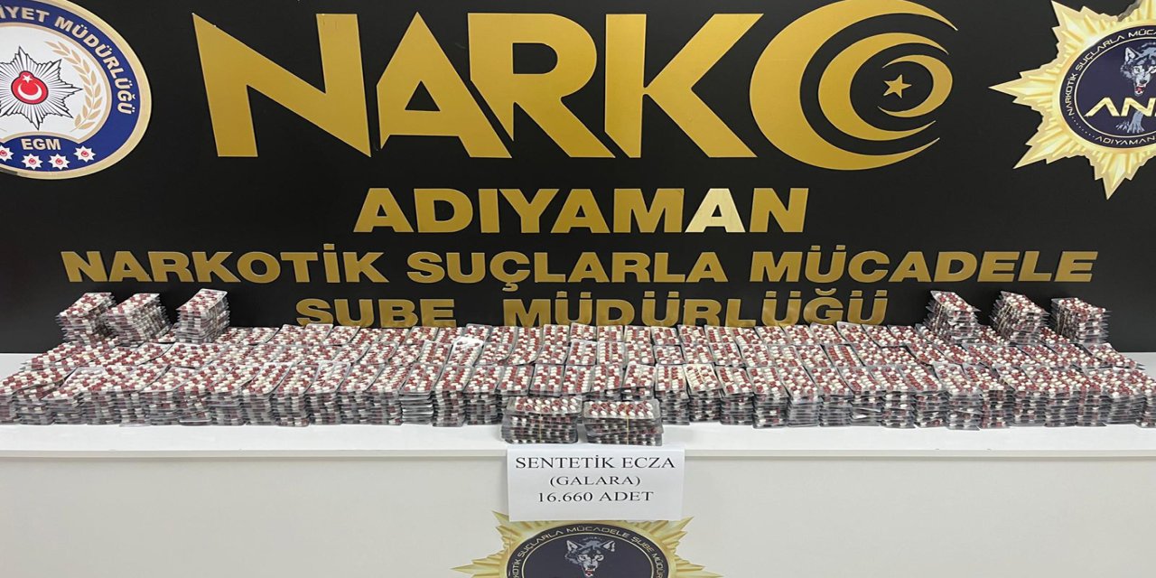 Adıyaman'da uyuşturucu operasyonu: 2 gözaltı