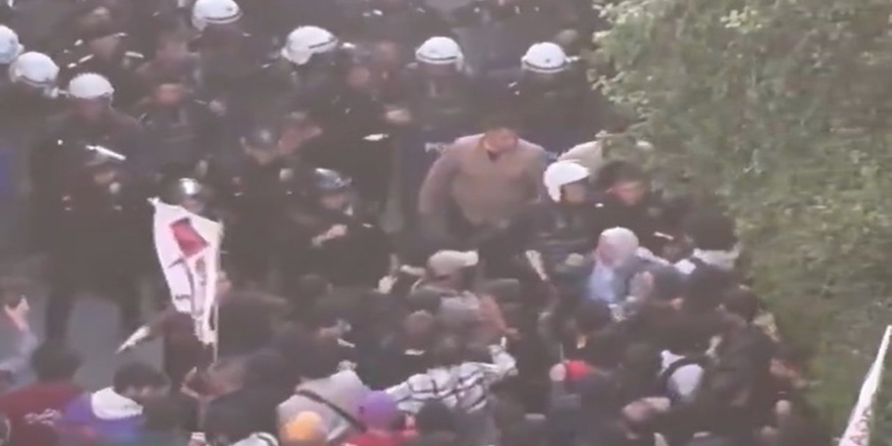 Boğaziçi'nde İslami etkinliği engellemek isteyen grup olay çıkardı: 97 gözaltı