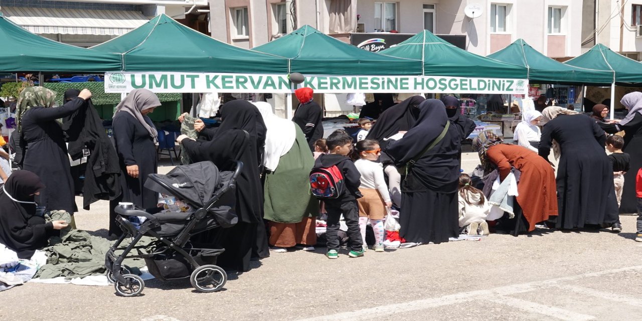 Umut Kervanı Bursa'da,  Kurban Bayramı öncesi kermes düzenliyor