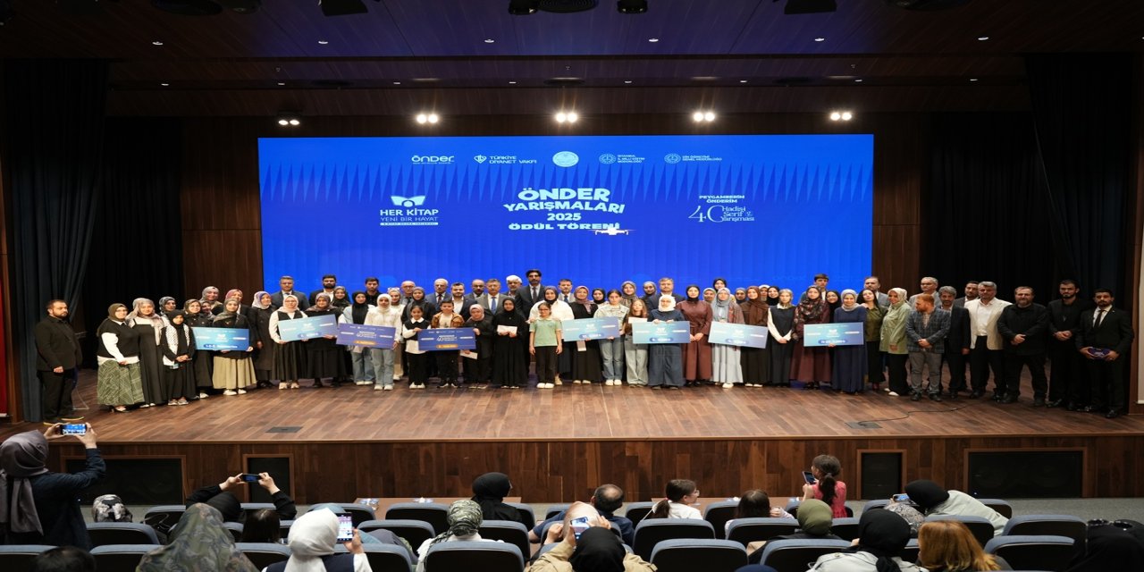 ÖNDER kitap ve hadis yarışmasında ödüller sahiplerini buldu