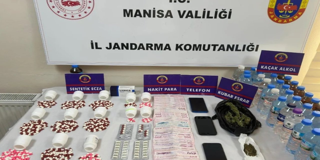 Manisa'da uyuşturucu operasyonu: 2 gözaltı