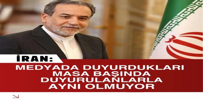 İran: Uranyum zenginleştirme hakkından vazgeçmeyeceğiz