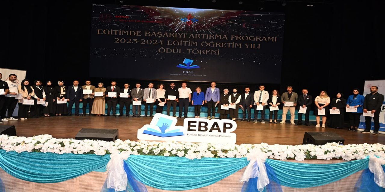 Batman'da Eğitimde Başarıyı Artırma Programı Ödül Töreni gerçekleştirildi